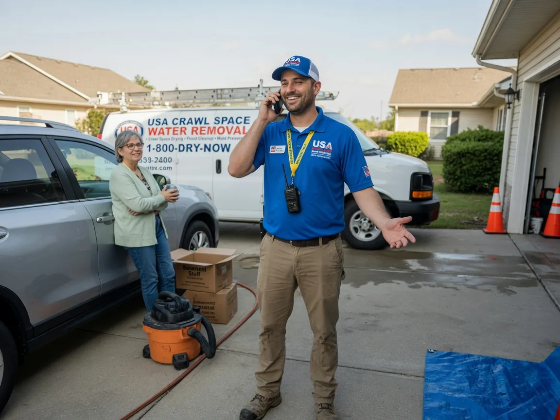 Crawl Space Water Removal Oxford, NC FAQs